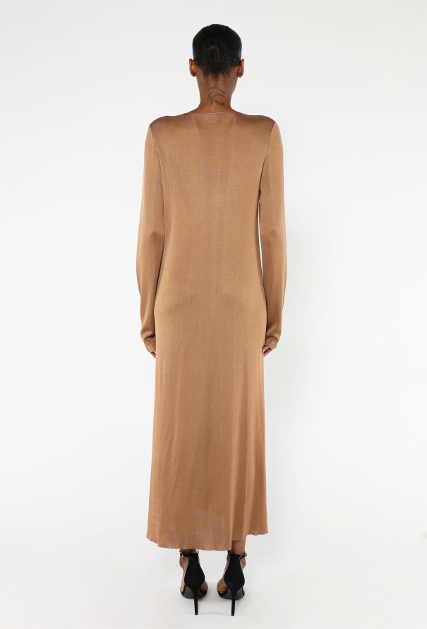 Khaite Iridescent Jersey Maxi Dress - 4 Khaite Iridescent Jersey Maxi Dress - 4