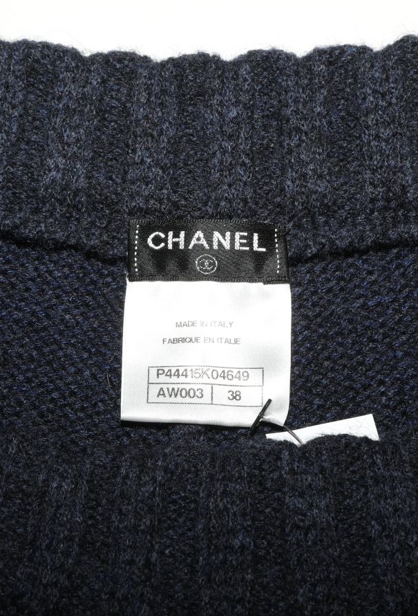 Chanel Cashmere & Wool Knit Pants - 6 Chanel Cashmere & Wool Knit Pants - 6