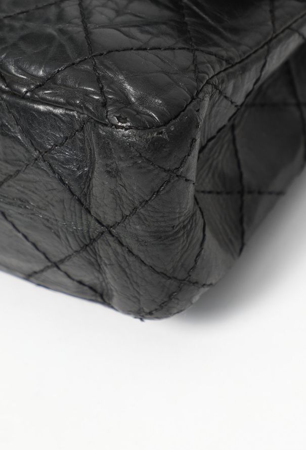 Chanel Black 2.55 Medium Flap Bag - 10