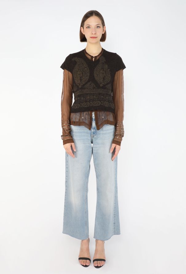 Dries Van Noten Layered Sweater Ensemble, 1997 - 2