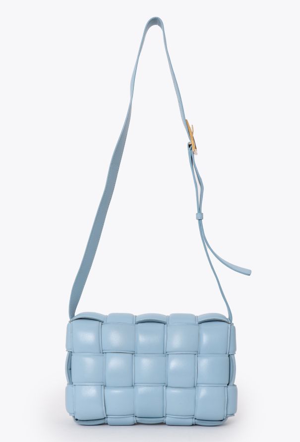 Bottega Veneta S/S 2020 Pale Blue Padded Cassette Bag - 4