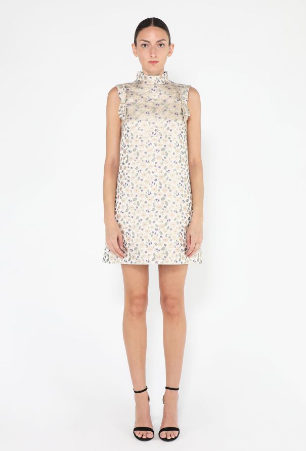 Valentino Floral Brocade Mini Dress, 2025 - 2