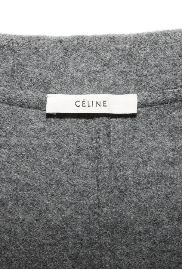 Céline Pre-Fall 2018 Belted Wool Coat - 7 Céline Pre-Fall 2018 Belted Wool Coat - 7