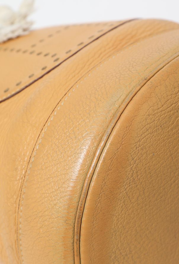 Hermès Vintage Sable Clémence Lunch Bag - 10