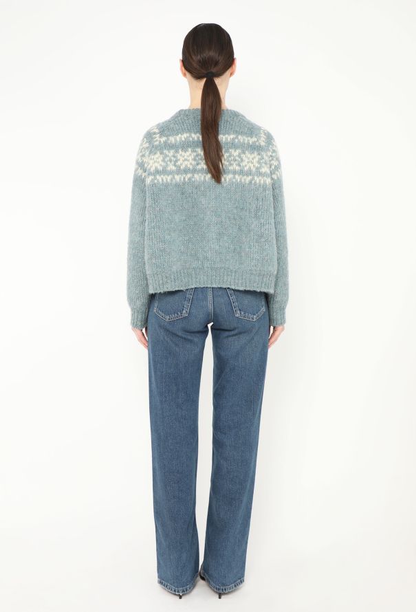 Céline 2022 Fair Isle Knit Sweater - 3 Céline 2022 Fair Isle Knit Sweater - 3