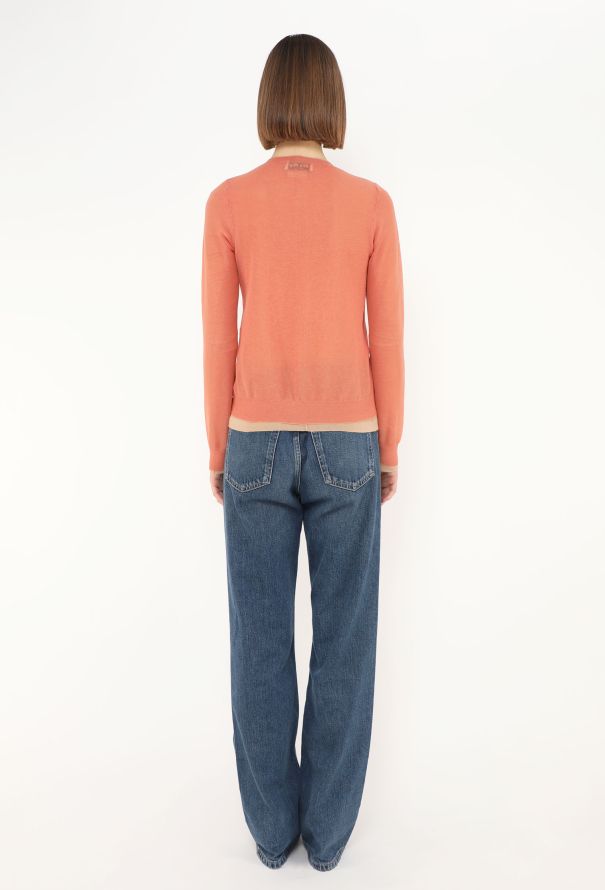 Miu Miu F/W 2023 Knitted Logo Cardigan - 6