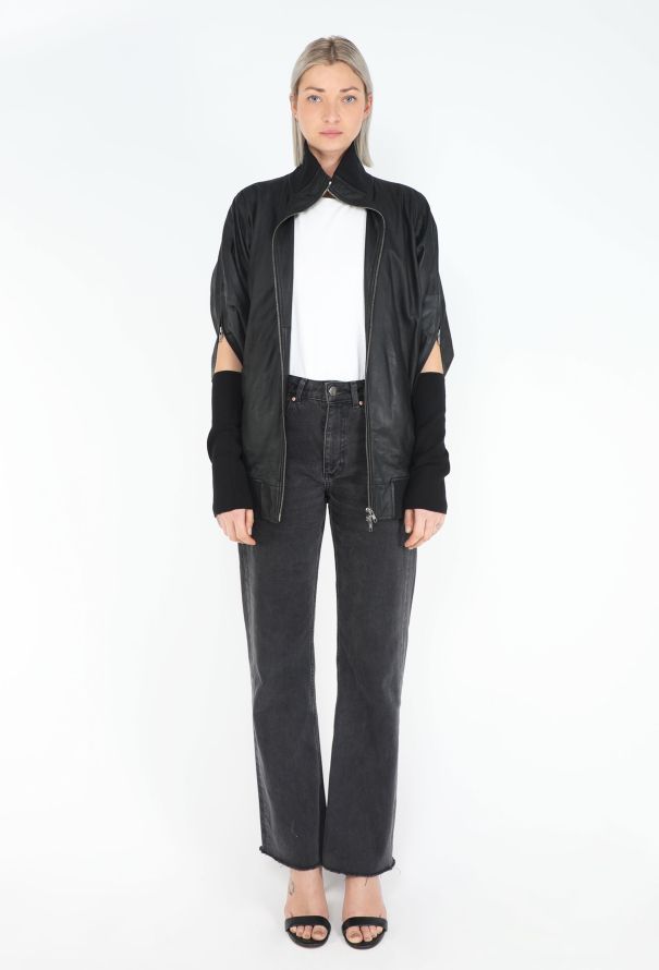 Maison Margiela S/S 2009 Lambskin Batwing Jacket - 4