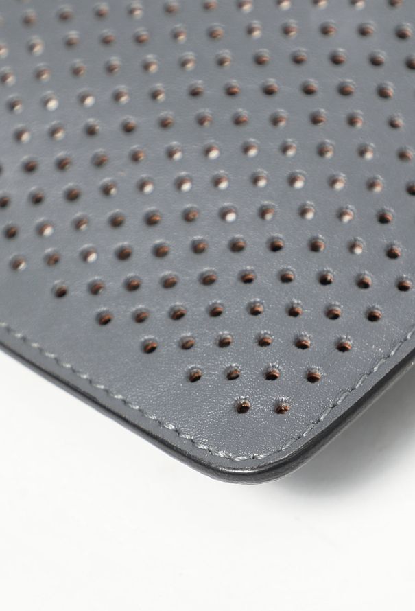 Alaïa Grey Perforated Pouch - 10