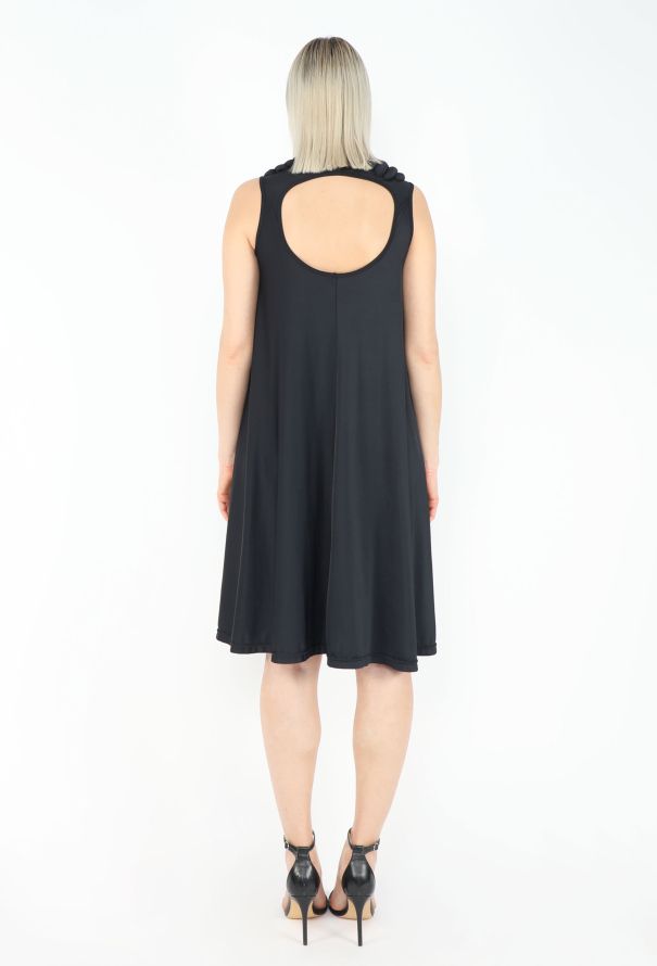 Comme des Garçons Fall 2007 Hand Appliqué Bias Dress - 5