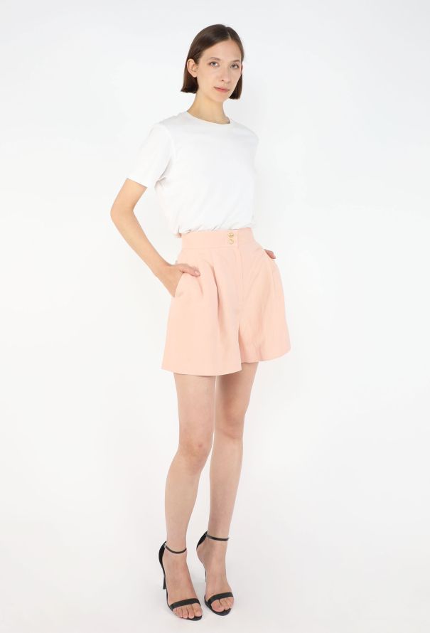 Chanel High-Waisted Linen Shorts, 1990 - 6