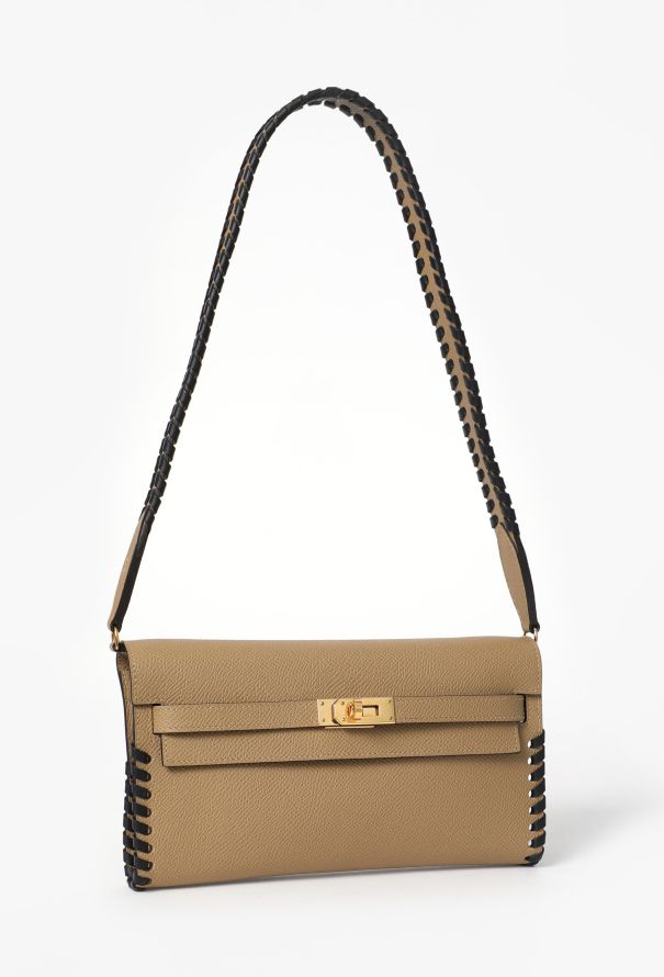 Hermès Poussiere Epsom Tressage Kelly To Go - 2