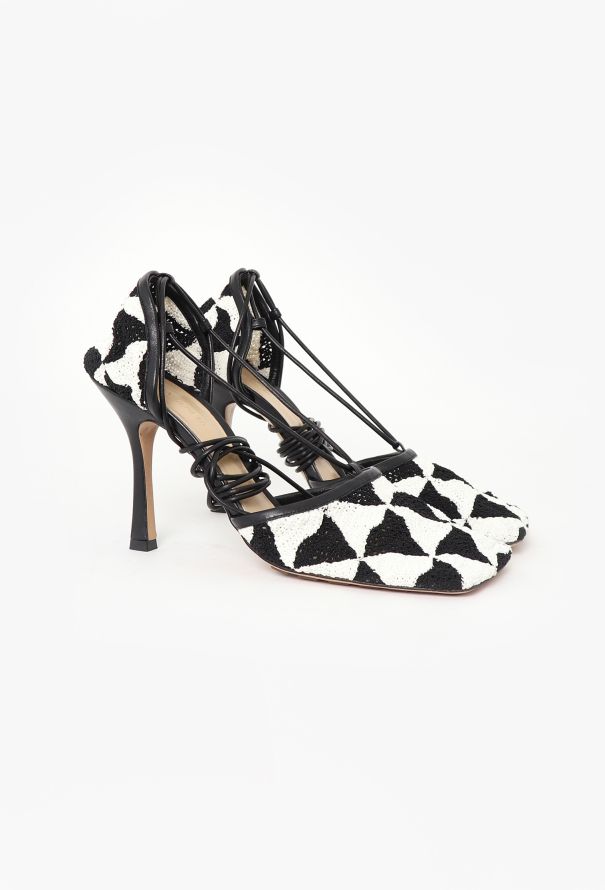 Bottega Veneta Resort 2022 Phantom Crochet Heels - 4 Bottega Veneta Resort 2022 Phantom Crochet Heels - 4