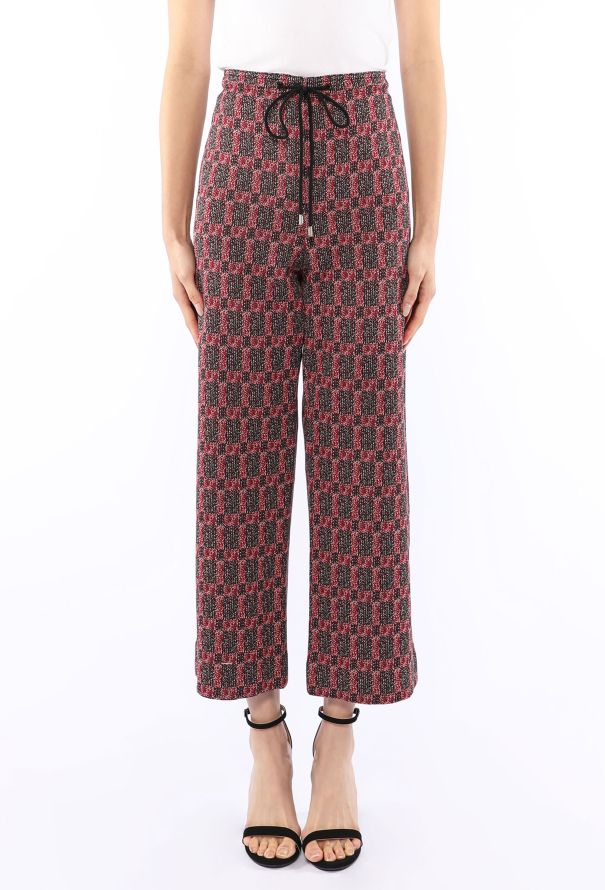 Céline Jacquard Knit Pants - 3