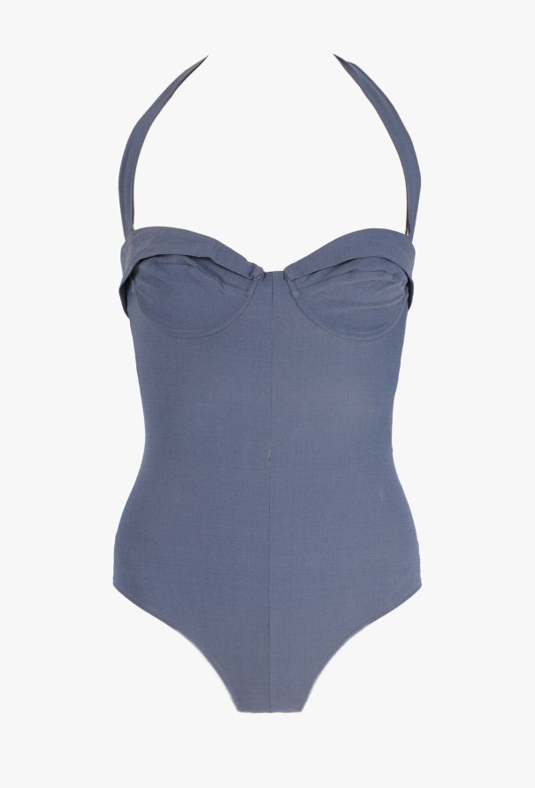 Romeo Gigli Bustier Halter Bodysuit, Early 1990s - 1