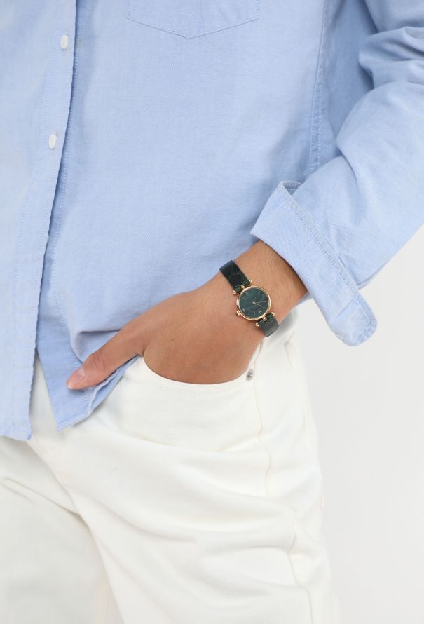 Van Cleef & Arpels x Piaget RARE 1970s Malachite Dress Watch - 2