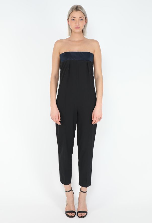 Saint Laurent 2007 Custom Smoking Jumpsuit Ensemble - 2