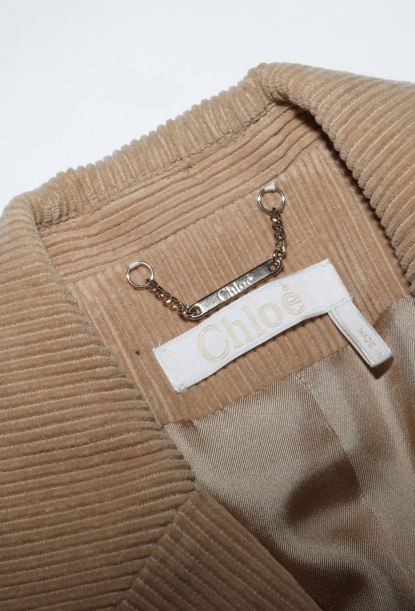 Chloé Pre-Fall 2023 Corduroy Blazer - 7