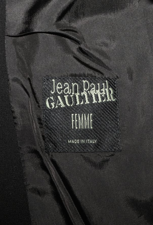 Jean Paul Gaultier RARE Spring 2003 Adorned Shawl Blazer - 8