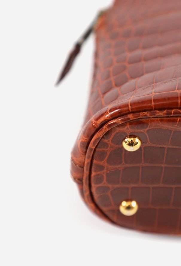 Hermès Vintage Micro Porosus Bolide - 8