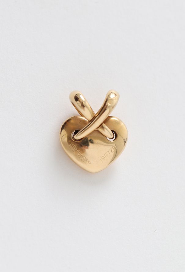 Chaumet 18k Yellow Gold Coeur Lien Pendant - 4 Chaumet 18k Yellow Gold Coeur Lien Pendant - 4