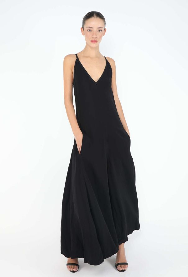 Céline 2015 Flared Crêpe Jumpsuit - 1