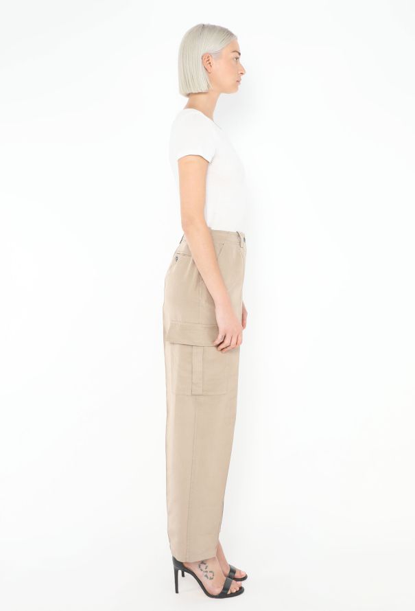 Chanel F/W 1996 Grosgrain Cargo Pants - 4