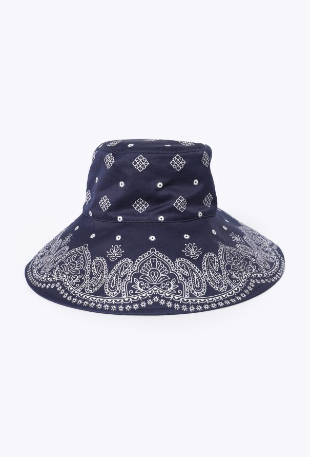 Miu Miu 2025 Bandana Printed Bucket Hat - 4