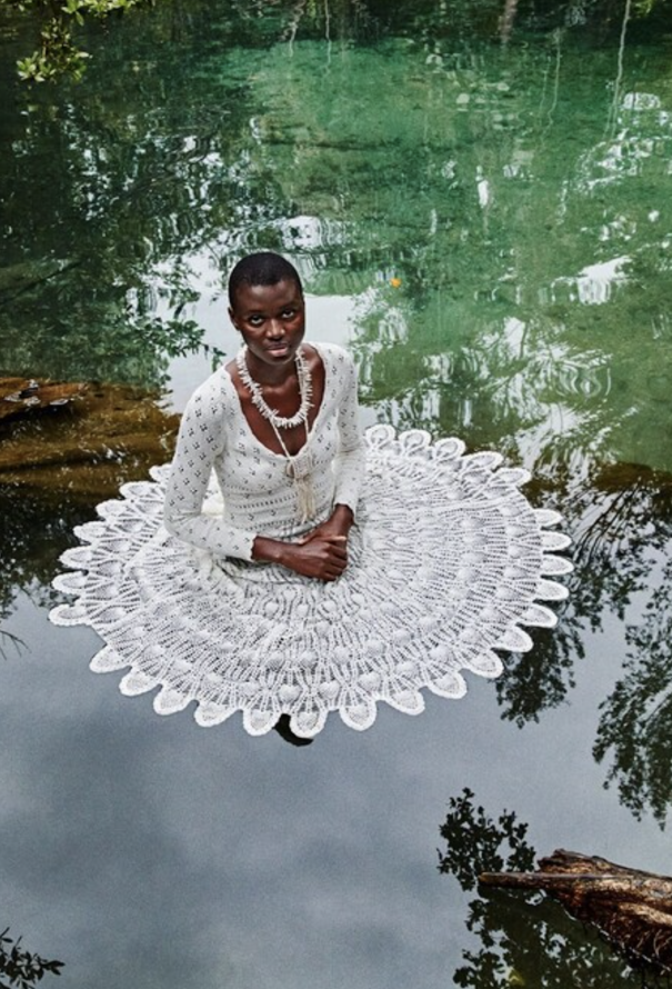 Loewe 2019 x Paula's Ibiza Crochet Dress - 2