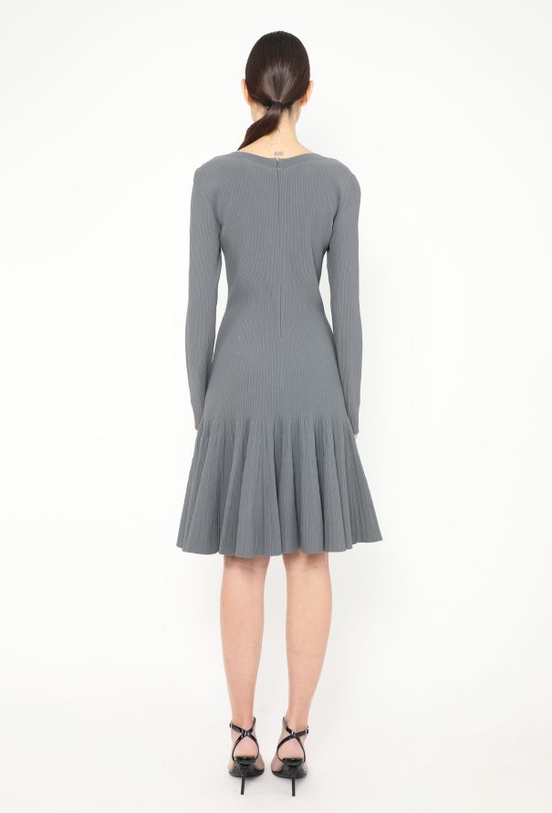 Alaïa Fluted Skater Dress - 4 Alaïa Fluted Skater Dress - 4