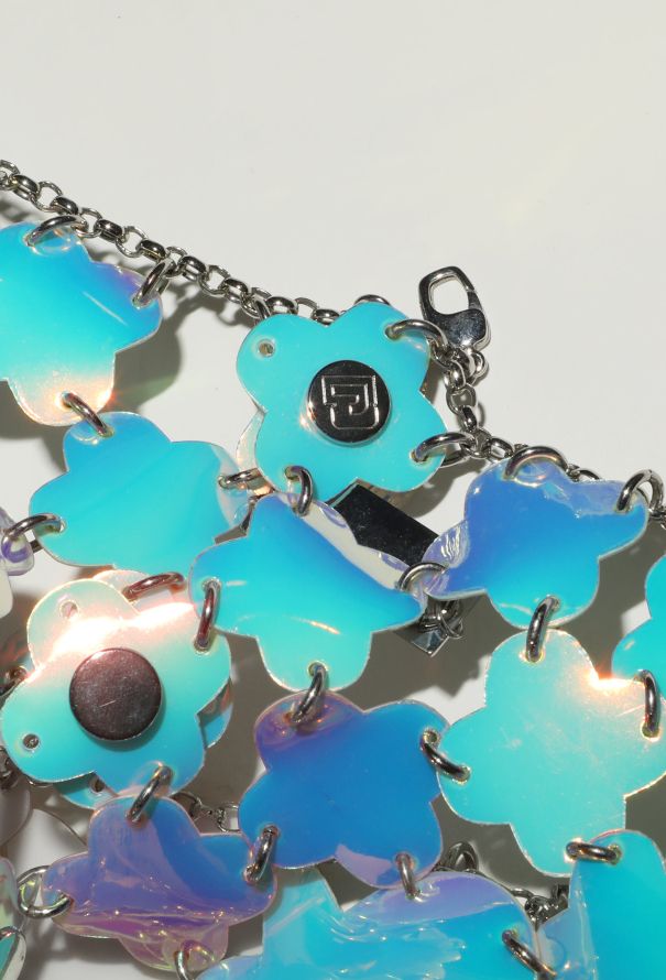 Paco Rabanne 2021 Holographic Chainmail Ensemble - 4