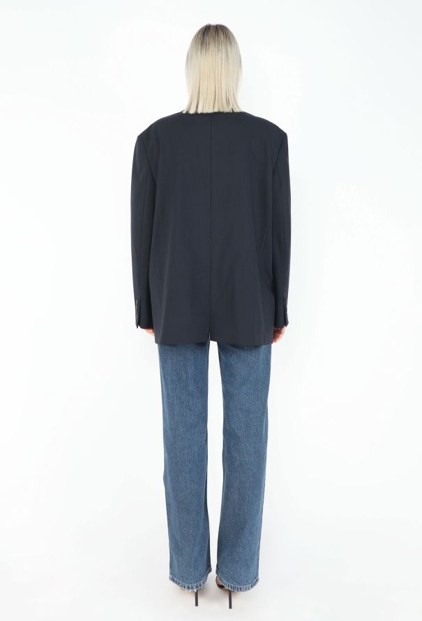 The Row Pre-Fall 2023 Cochise Open-Back Blazer - 6