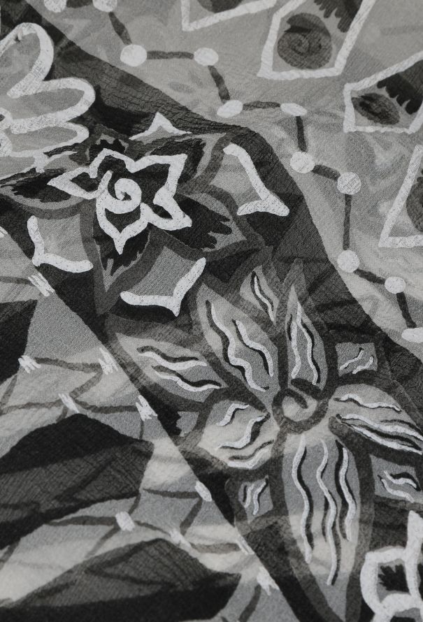 Zandra Rhodes Stunning '70s Hand-Painted Blouse - 6