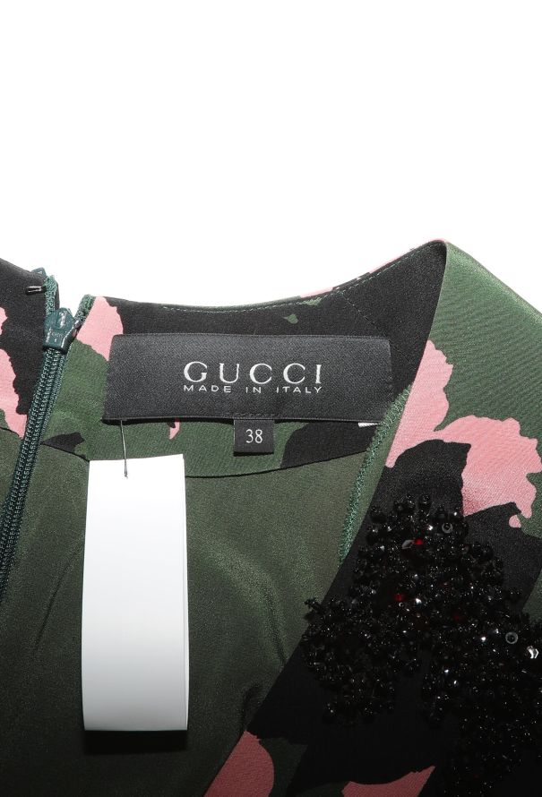 Gucci Pre-Fall 2015 Embroidered Silk Gown - 7