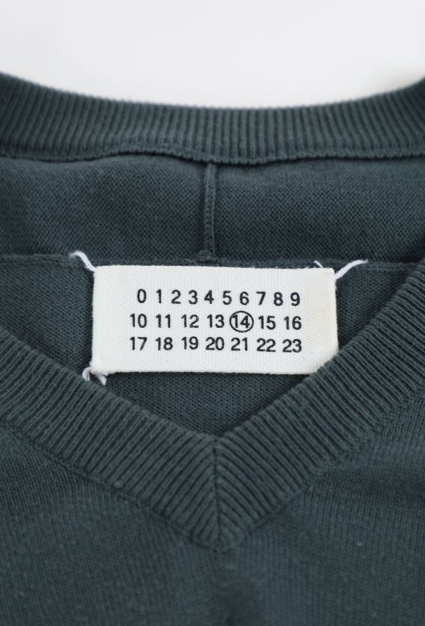Maison Margiela 2009 Leather Elbow Patch Knit - 5