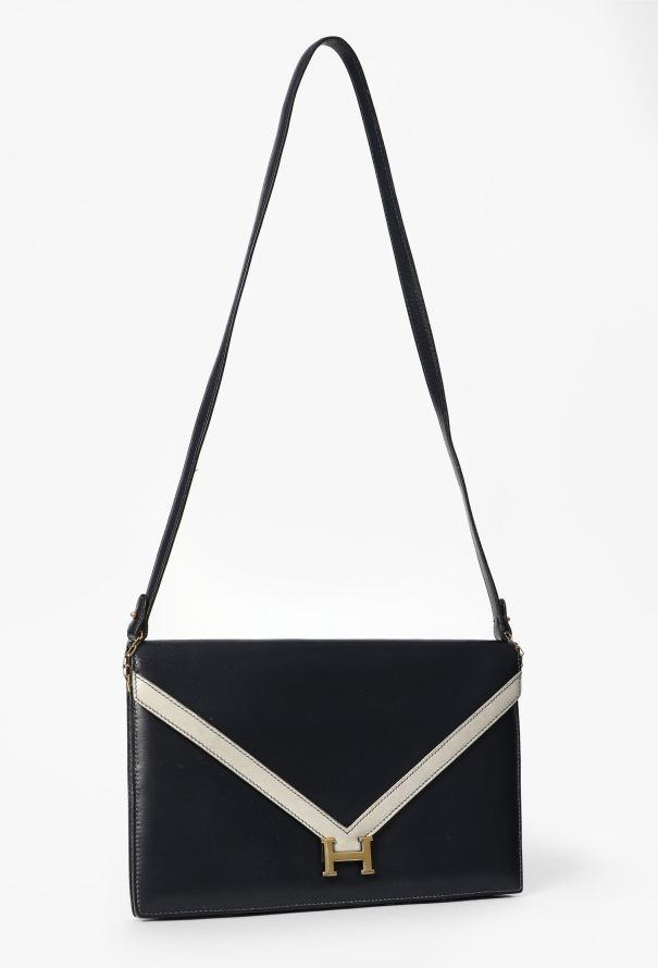 Hermès Vintage Bicolor Lydie Shoulder Bag - 2