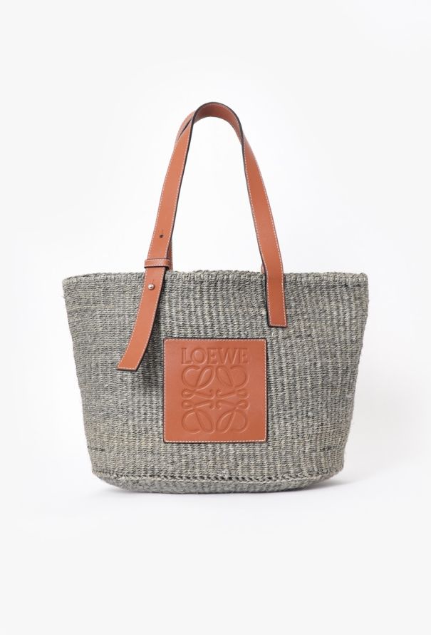 Loewe Raffia Medium Basket Bag - 1
