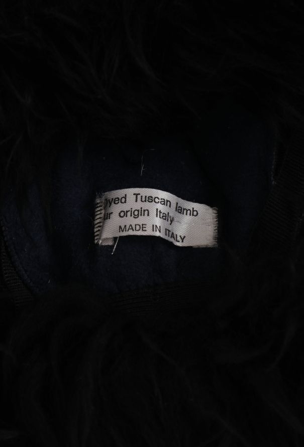 60's Tuscan Lamb Fur Cap - 6
