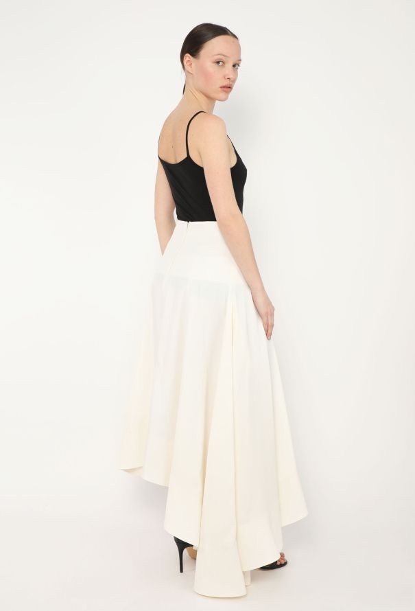 Céline S/S 2014 Asymmetrical Twill Skirt - 5