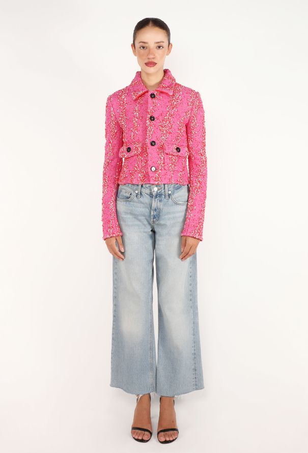 Bottega Veneta Textured Bouclé Jacket, S/S 2021 - 4