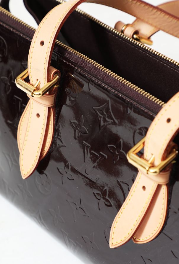 Violet Vernis 'Rosewood' Amarante Bag, Authentic & Vintage