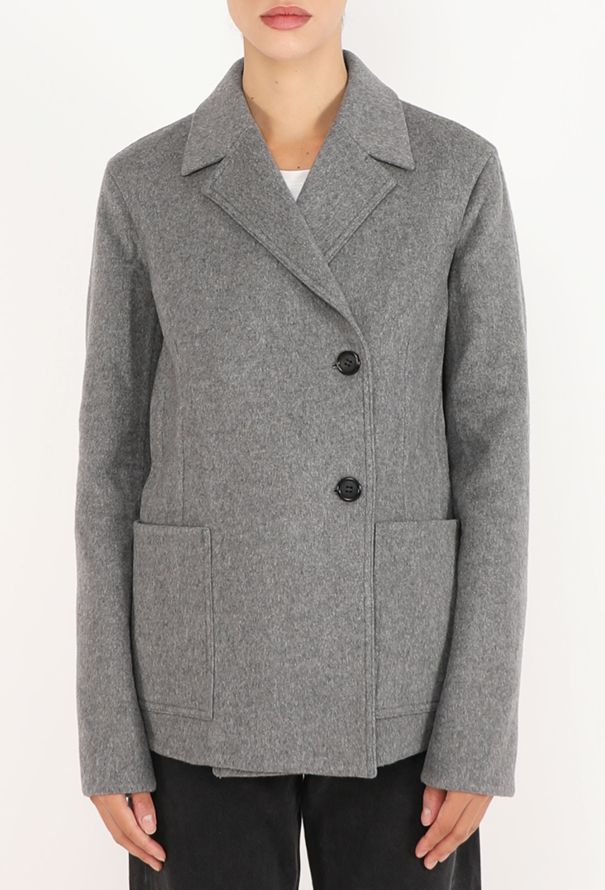 Céline Cashmere Double-Breasted Jacket - 1