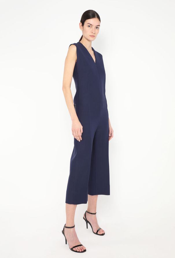 Céline S/S 2015 Contrast Stitch Jumpsuit - 5 Céline S/S 2015 Contrast Stitch Jumpsuit - 5