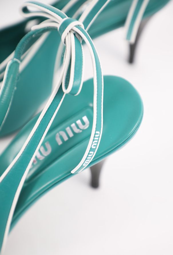 Miu Miu S/S 2025 Décolleté Slingbacks - 6 Miu Miu S/S 2025 Décolleté Slingbacks - 6