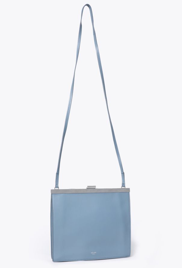 Céline Mini Leather Clasp Bag - 2