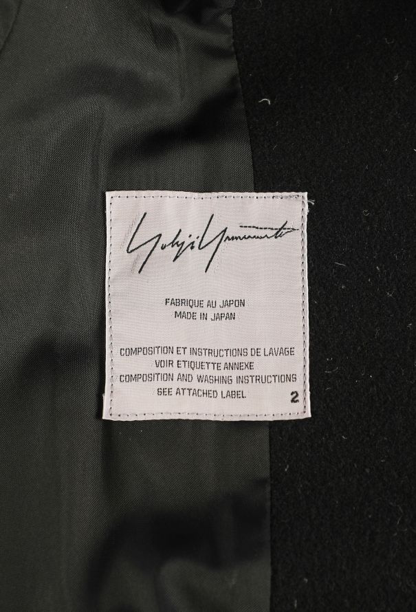 Yohji Yamamoto Wool Zip Duffle Coat - 7