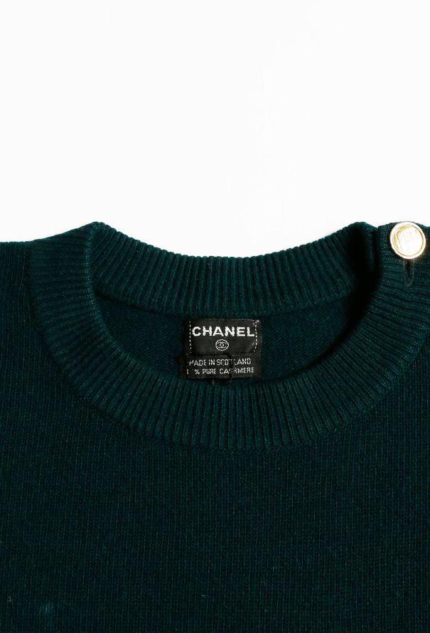 Chanel CC Sweater Size 36 New with Tags