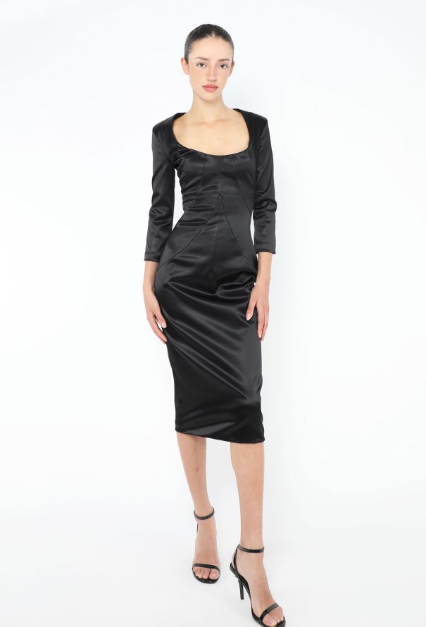 Dolce & Gabbana '90s Charmeuse Corset Dress - 3