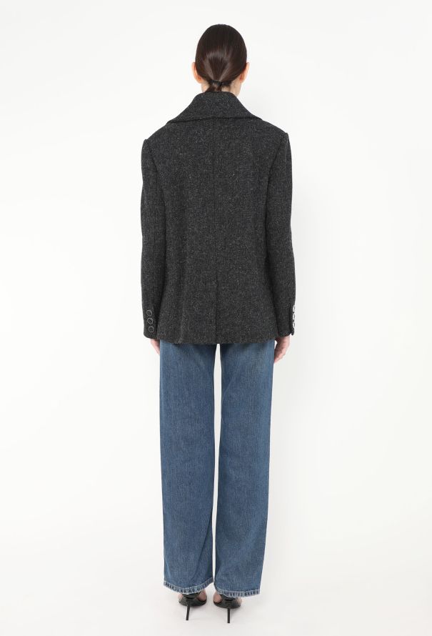 Chanel 2016 Felted 'CC' Pocket Jacket - 5