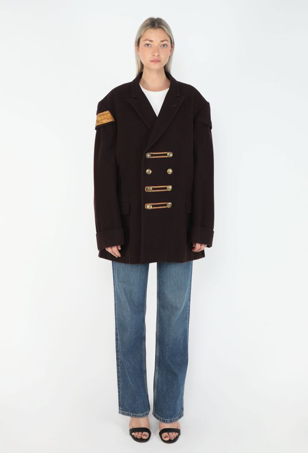 Yohji Yamamoto COLLECTOR F/W 1992 Napoleonic Peacoat - 2