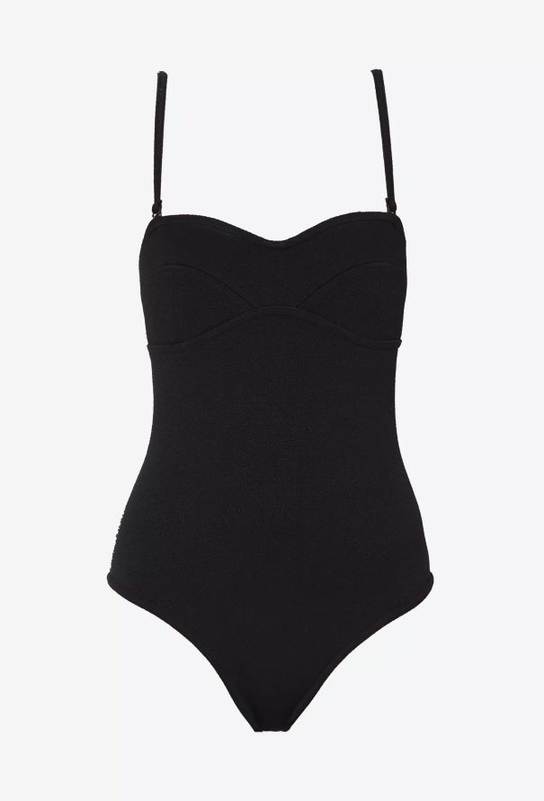 Bottega Veneta 2023 Textured Bustier Bodysuit - 1